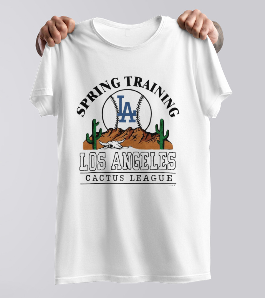 Los Angeles Dodgers Cactus League Spring Training 2026 Desert Baseball T-Shirt