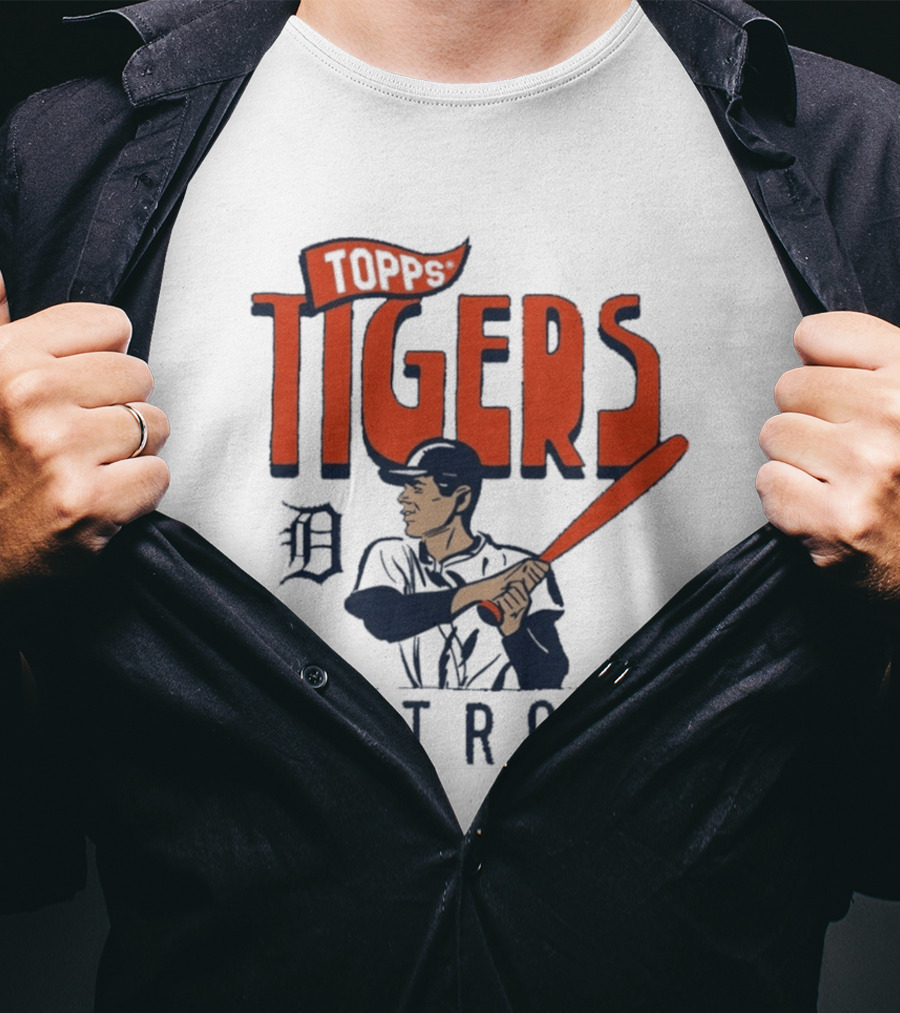 MLB Topps Detroit Tigers Raglan Player T-Shirt