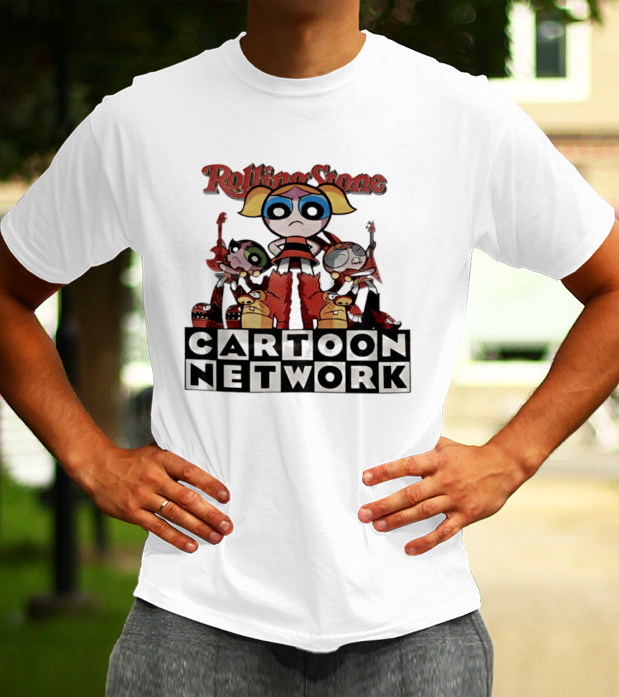 Rolling Stone Powerpuff Girls Cartoon Network T-Shirt