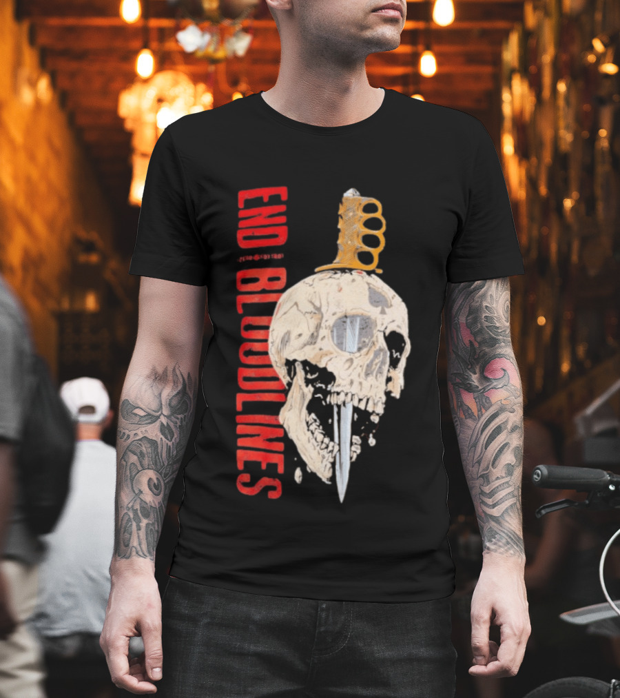 End Bloodlines Skull Dagger T-Shirt