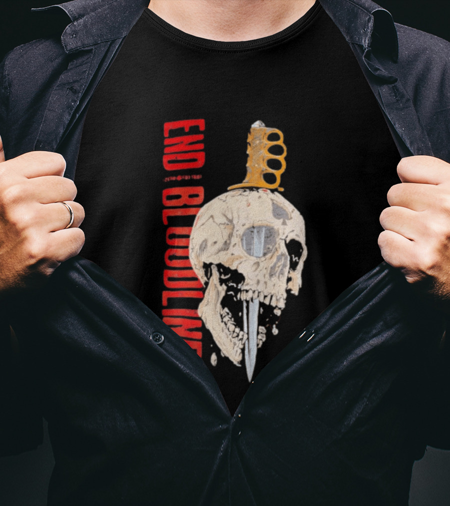 End Bloodlines Skull Dagger T-Shirt