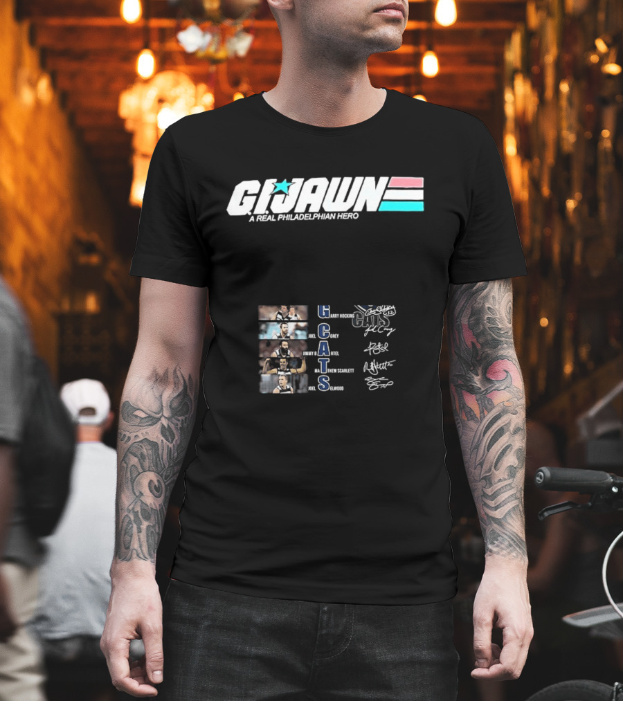 GI Jawn A Real Philadelphia Hero Parody HCATS T-Shirt
