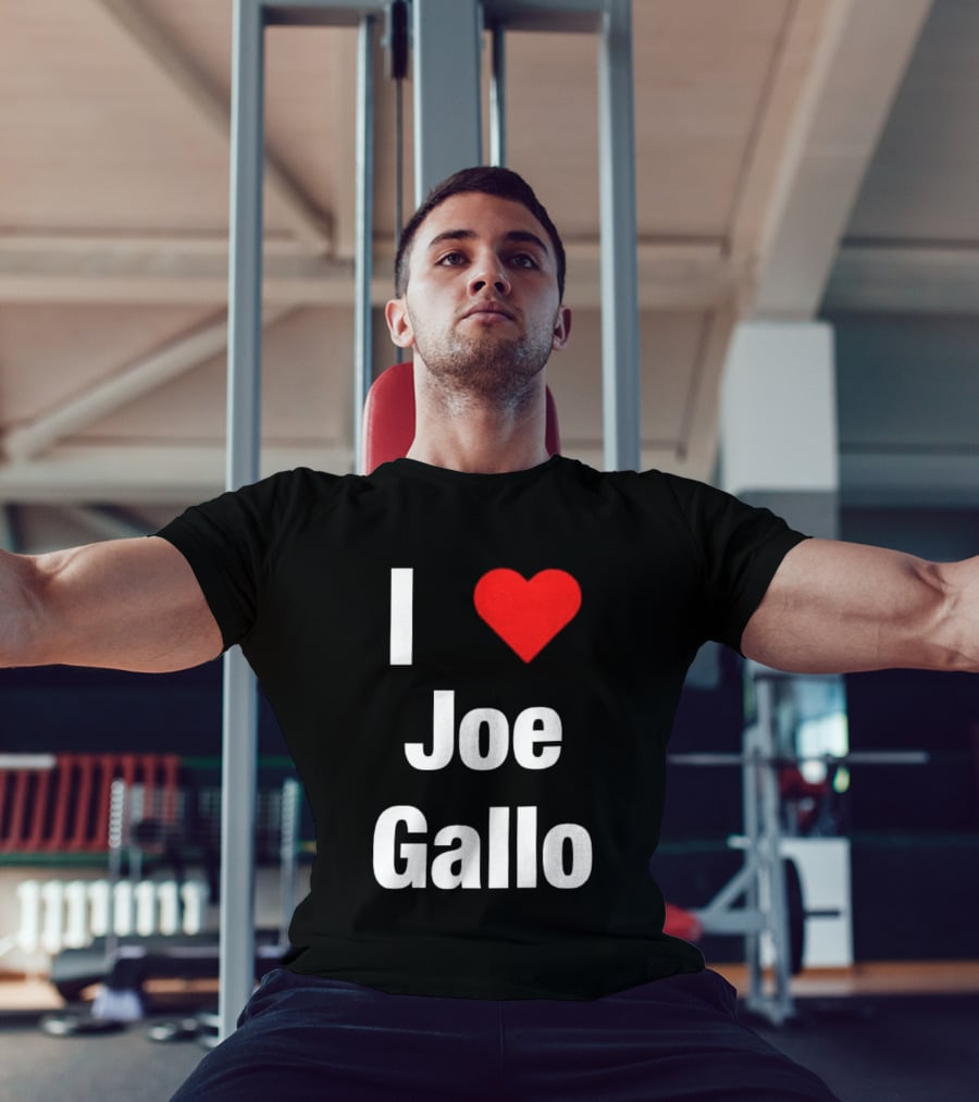 I Love Joe Gallo Merrimack Warriors Basketball T-Shirt