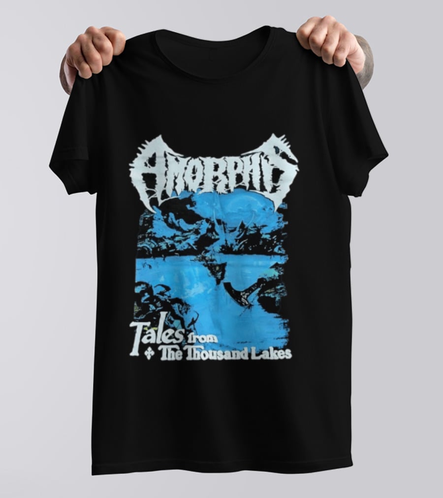 Amorphis Tales From The Thousand Lakes Scenic Landscape T-Shirt