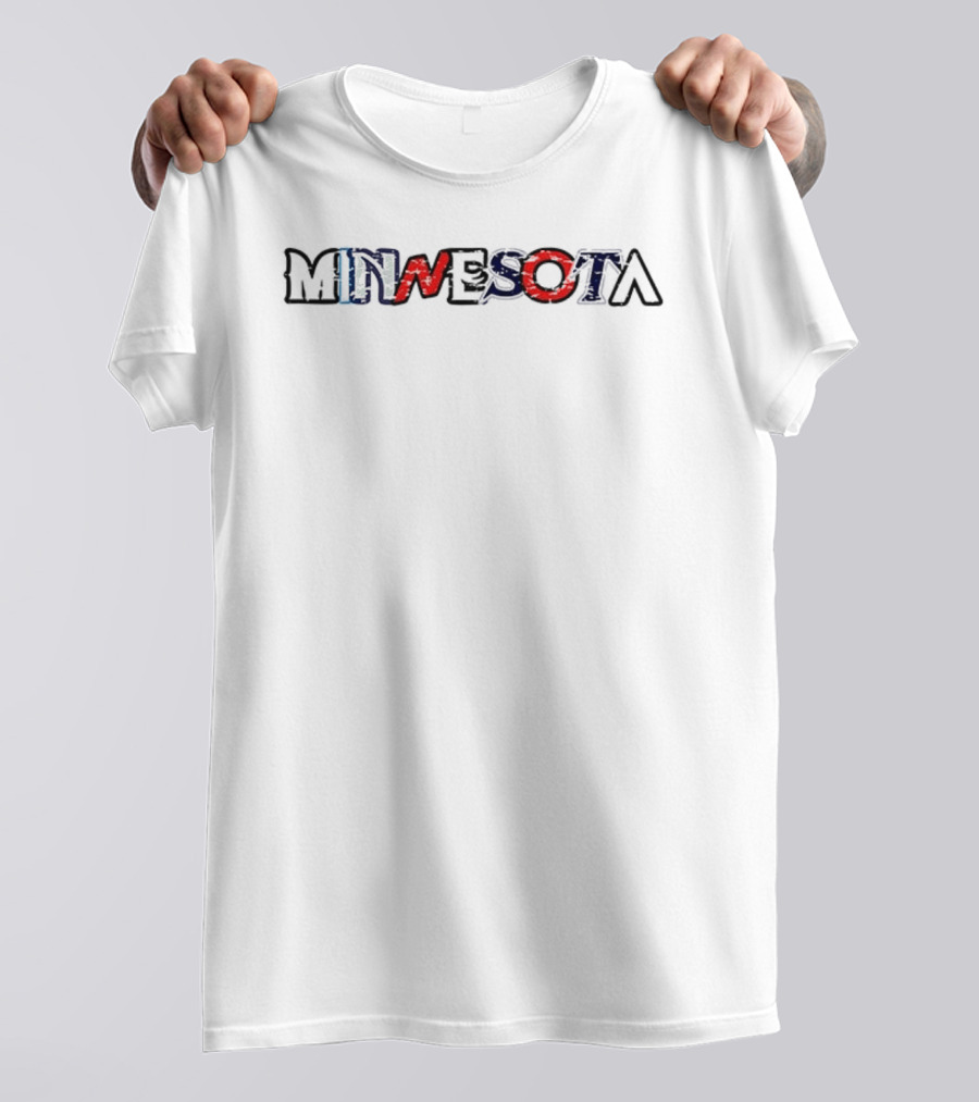 MINNESOTA American Flag T-Shirt