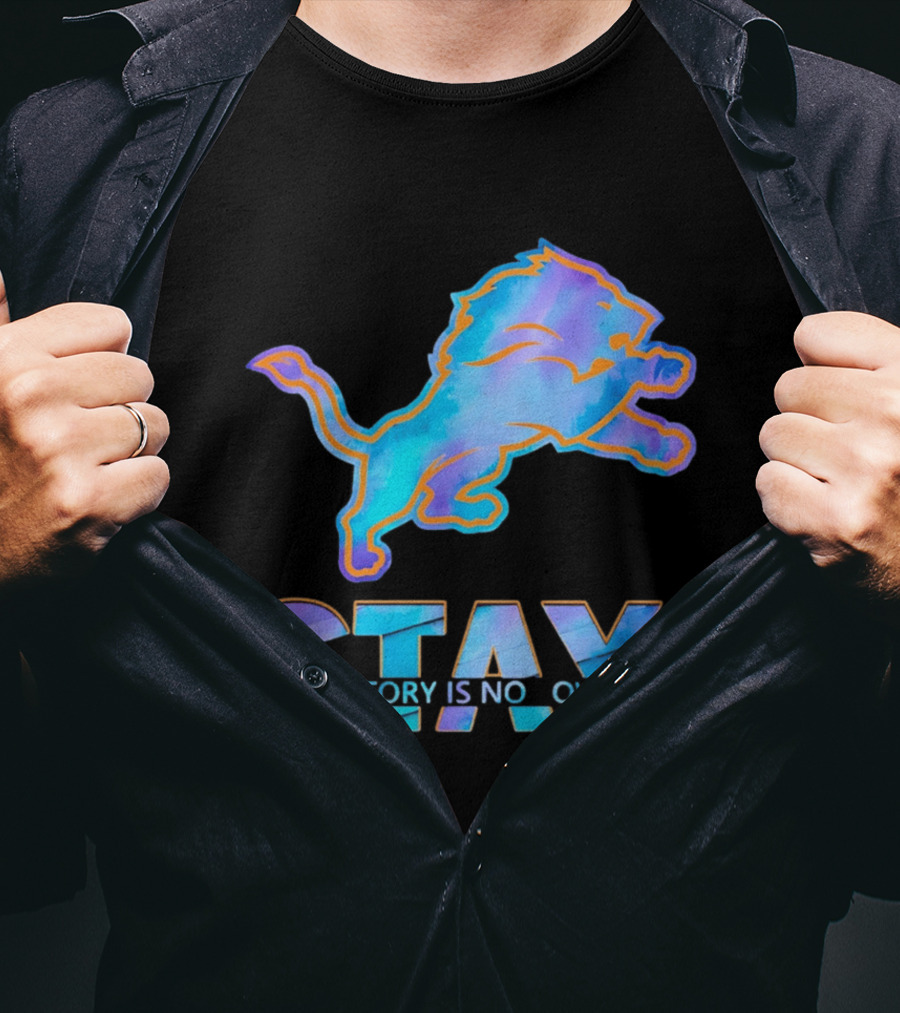 Detroit Lions Stay Your Story Is Not Over T-Shirt