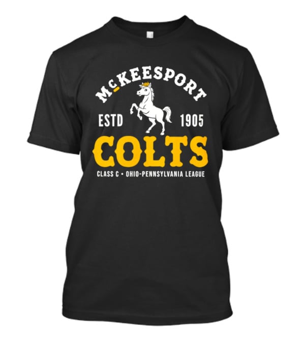 McKeesport Colts ESTD 1905 Class C Ohio Pennsylvania League T-Shirt