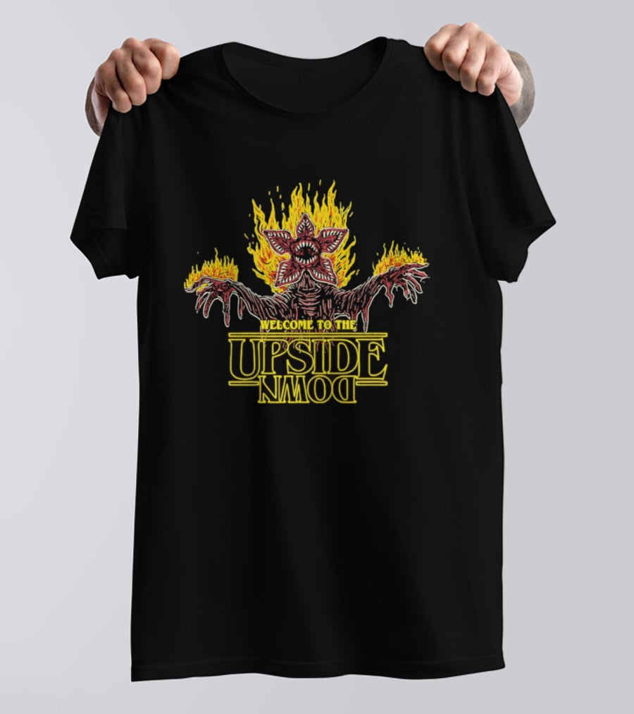 Welcome To The Upside Down Flower Monster T-Shirt