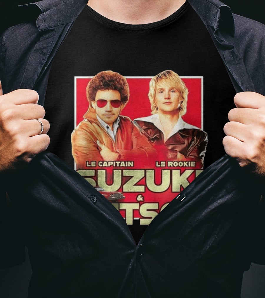 Le Capitan Le Rookie Suzuki & Hutson Starsky And Hutch Remix T-Shirt