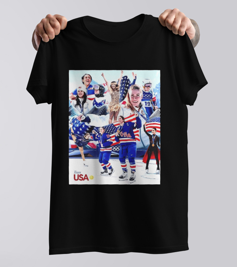 Team USA Dominated Winter Olympics Triumph T-Shirt
