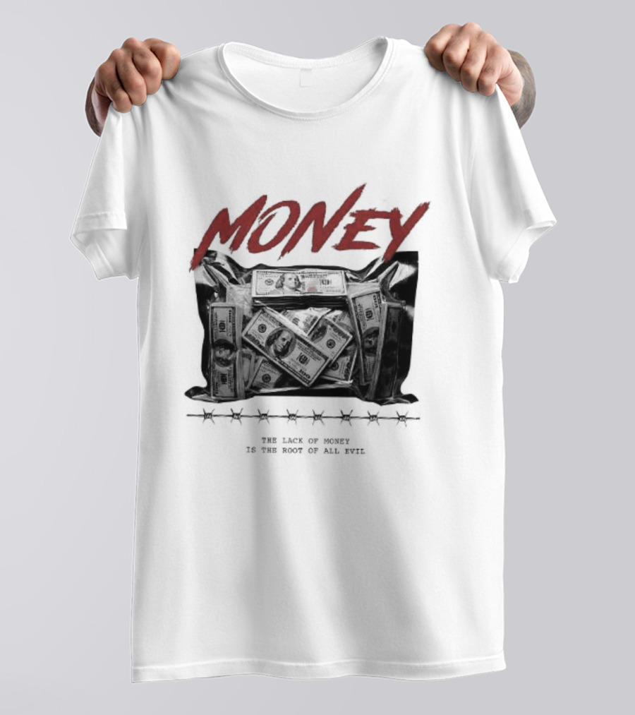 Money The Lack Of Money Is The Root Of All Evil Boombox T-Shirt