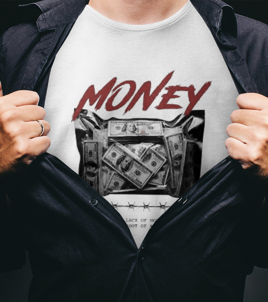 Money The Lack Of Money Is The Root Of All Evil Boombox T-Shirt
