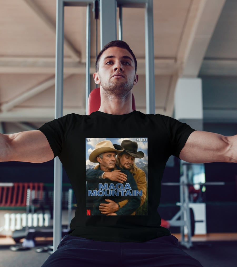 RFK Kid Rock Maga Mountain Netflix Parody Cowboy T-Shirt