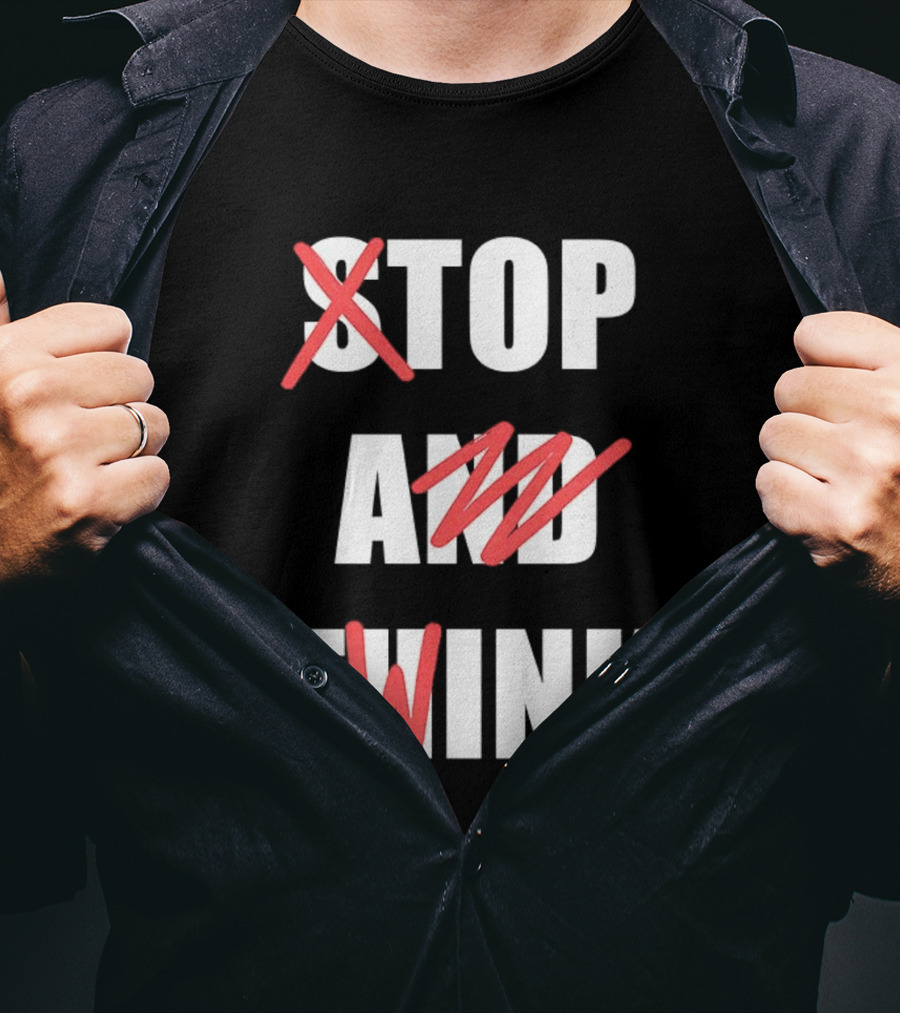 Stop And Twink Meme Humor Trending Fashion Phrase T-Shirt