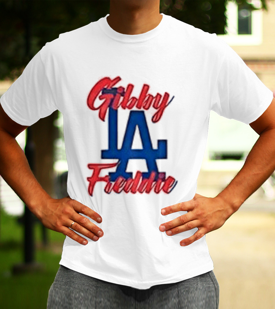 Gibby Freddie LA Dodgers T-Shirt