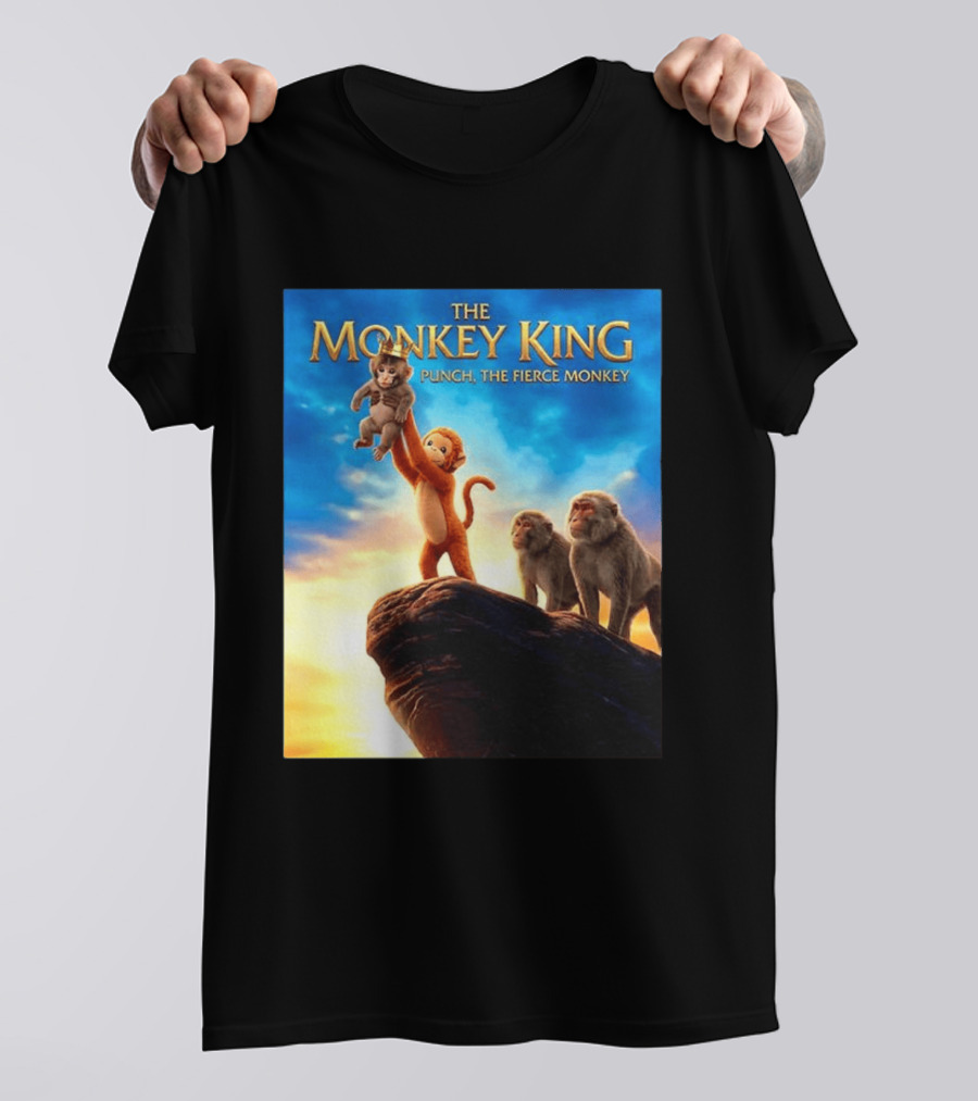 The Monkey King Punch The Fierce Monkey Epic Adventure T-Shirt