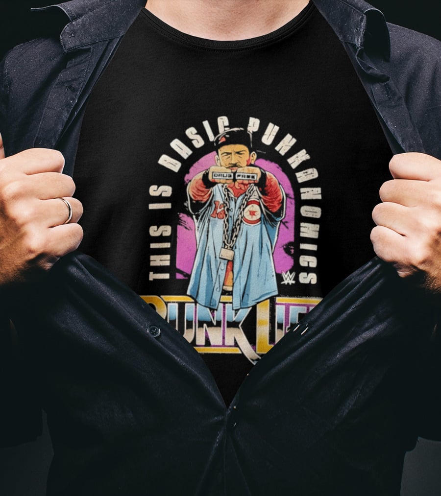 This Is Basic Punkanomics Punk Life CM Punk Wrestling T-Shirt