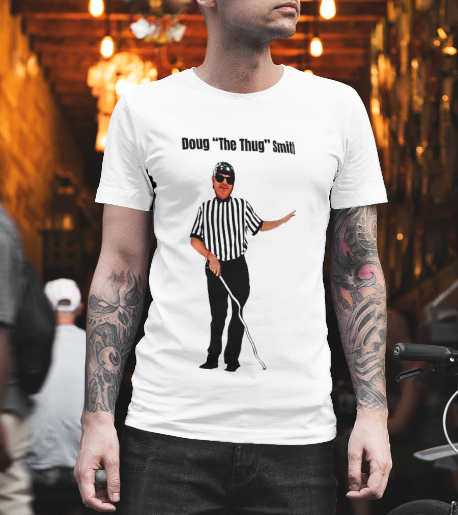 BOSS "The Thug" Smith Referee Costume T-Shirt