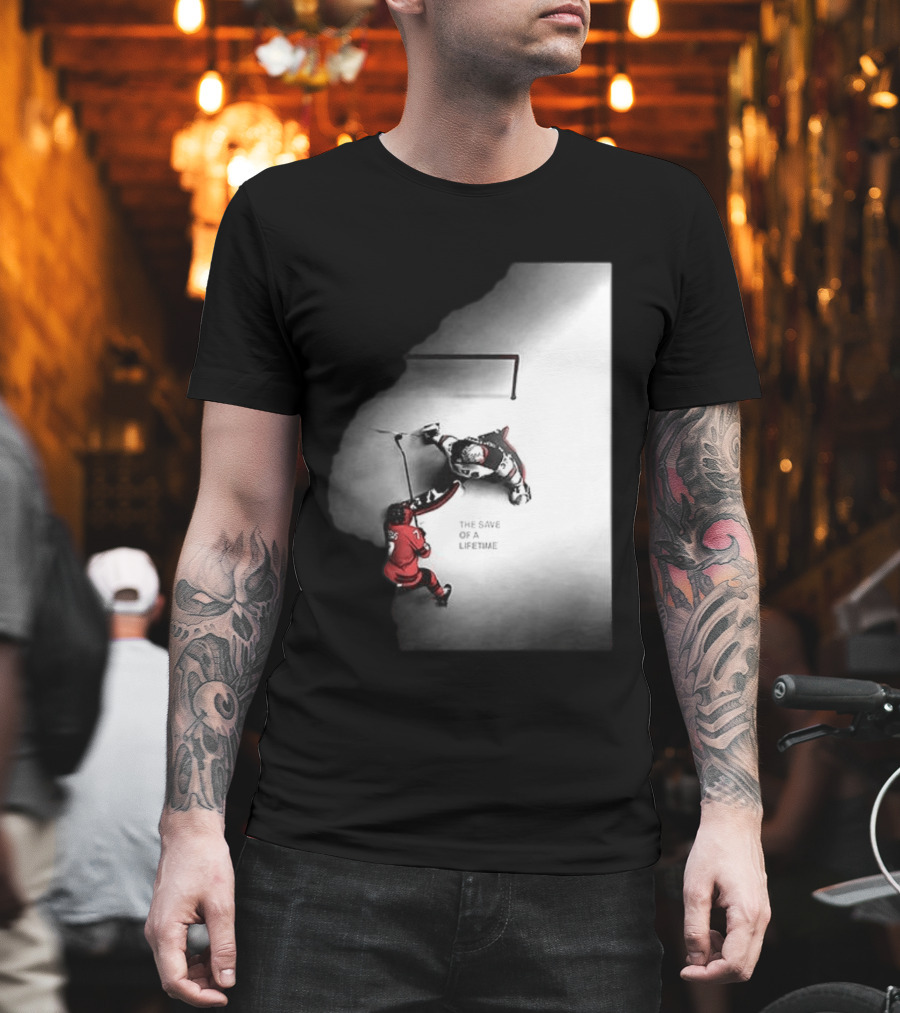 The Save Of A Lifetime Ice Hockey USA Olympics T-Shirt