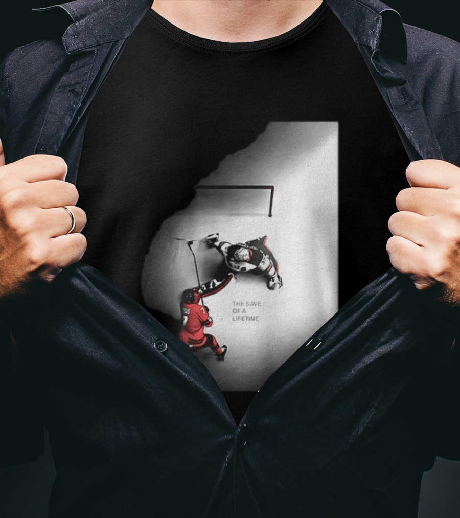 The Save Of A Lifetime Ice Hockey USA Olympics T-Shirt