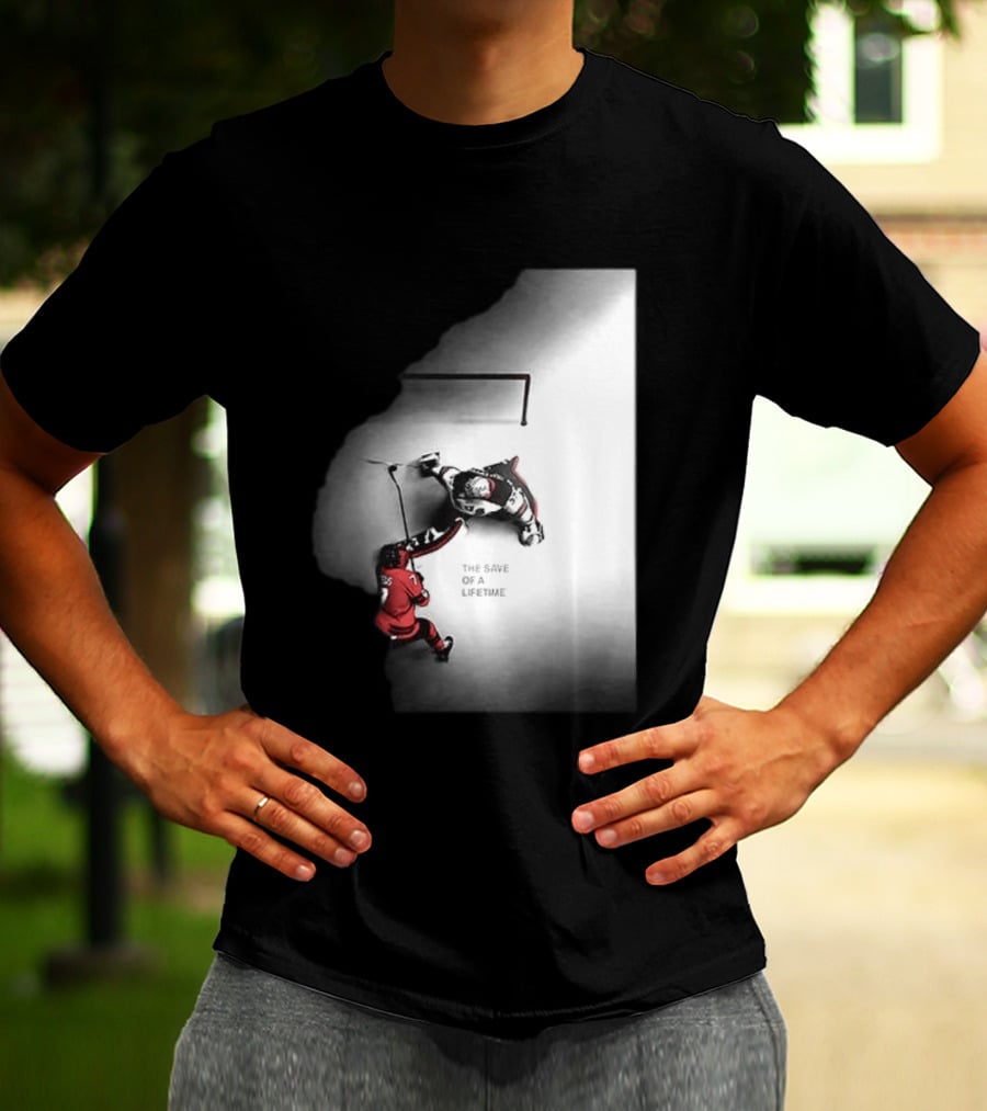 The Save Of A Lifetime Ice Hockey USA Olympics T-Shirt