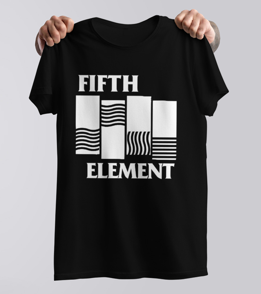 Fifth Element Wavy Flag T-Shirt