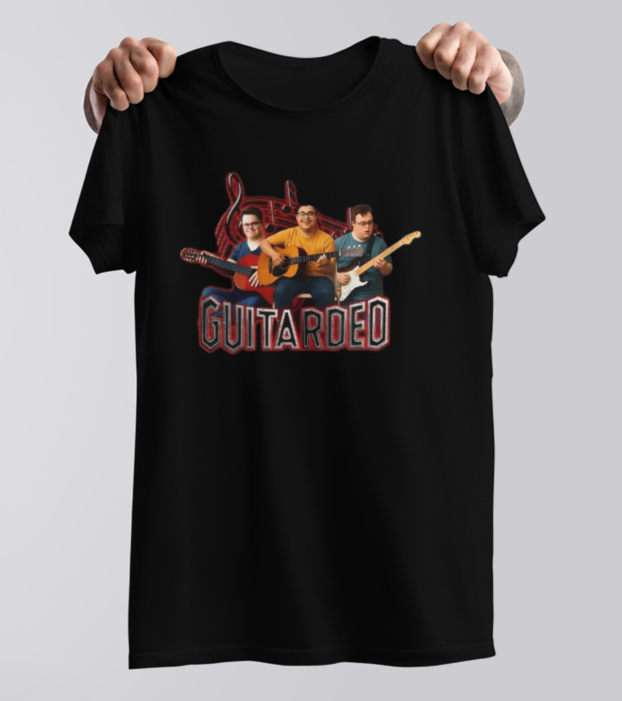 Guitarded Meme Musician Trio T-Shirt