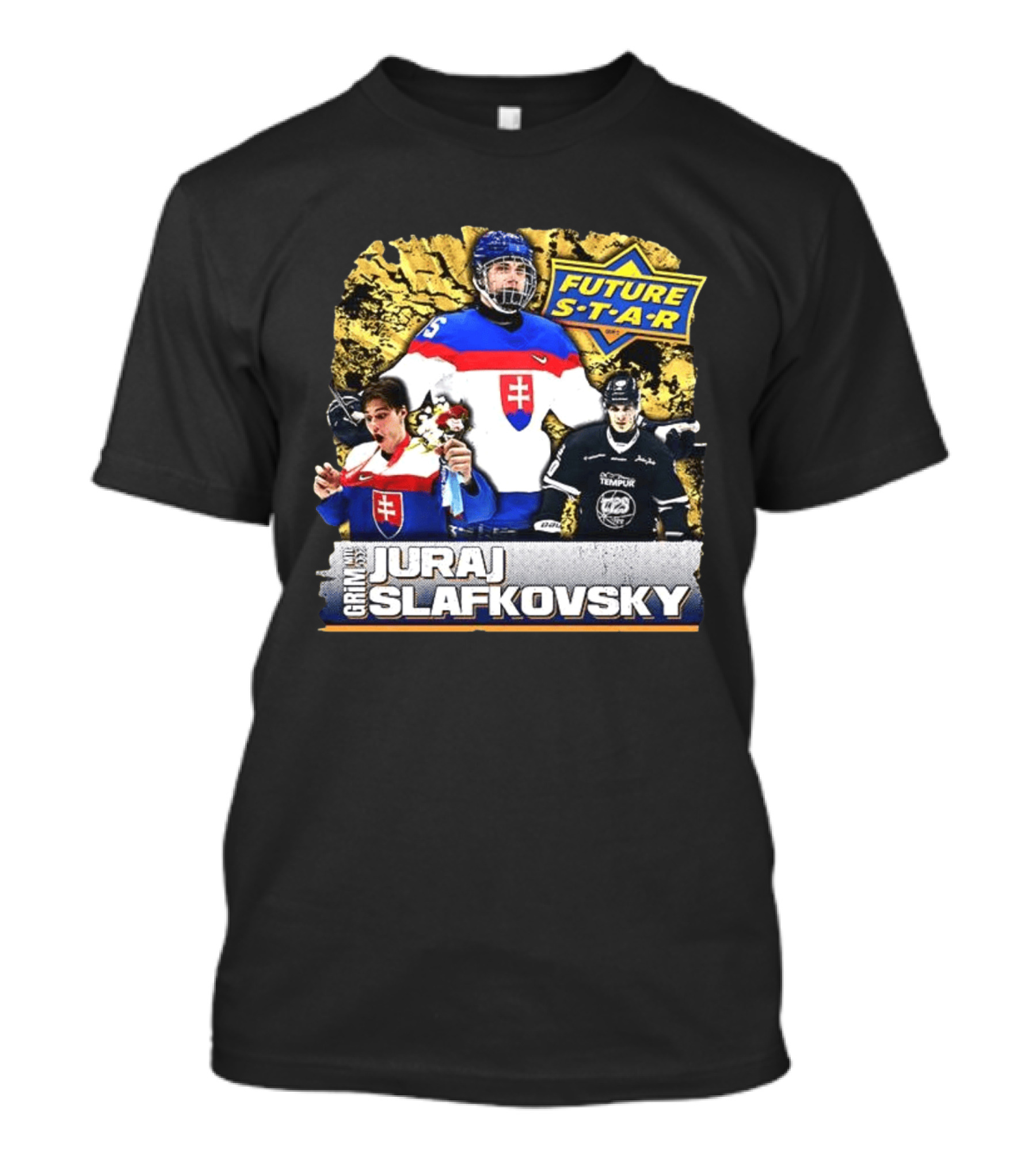 Juraj Slafkovský Future Star Hockey Slovakia Champion T-Shirt