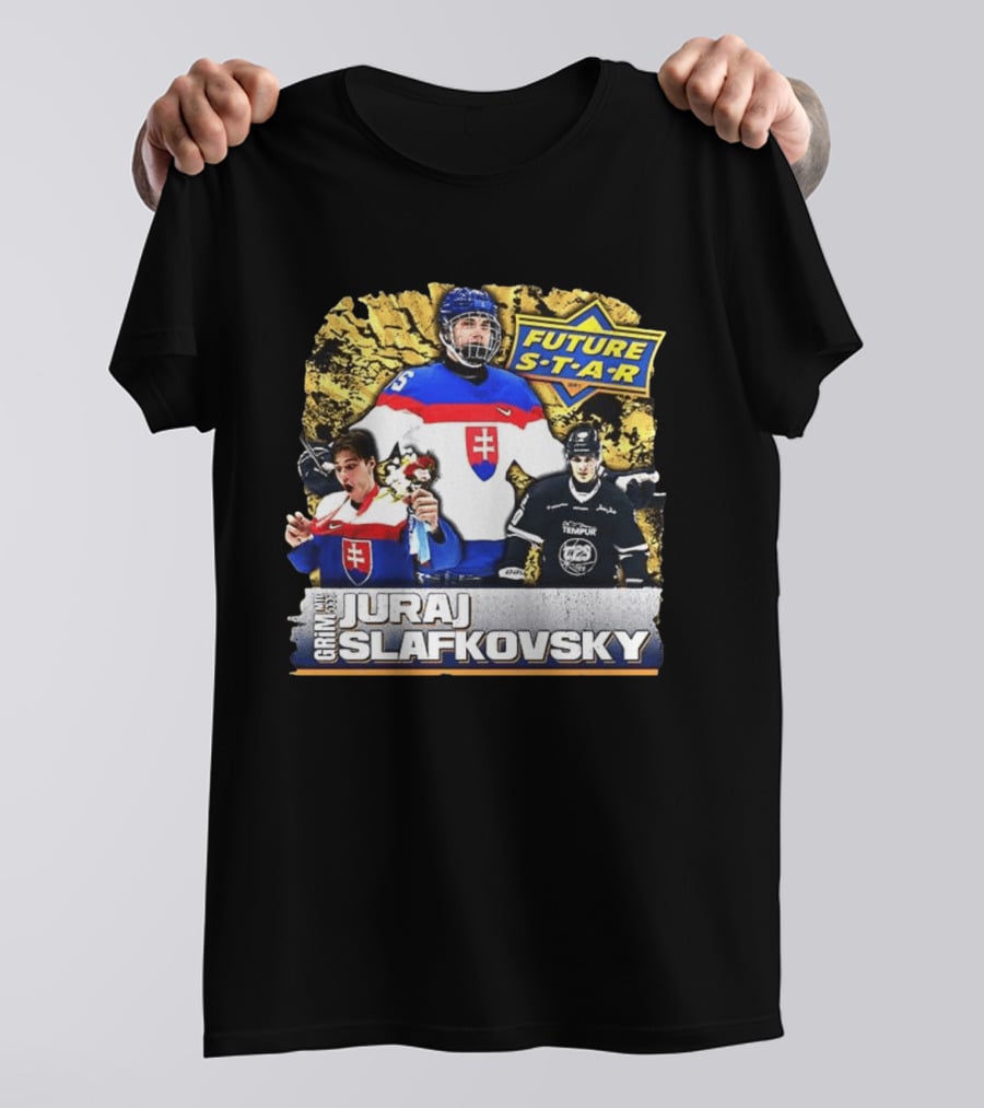 Juraj Slafkovský Future Star Hockey Slovakia Champion T-Shirt