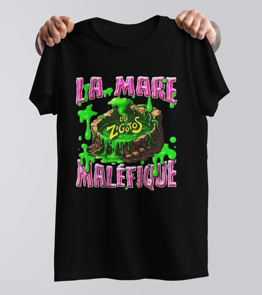 Les Zigotos La Mare Maléfique Green Goo Pit T-Shirt