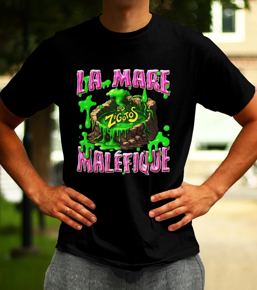 Les Zigotos La Mare Maléfique Green Goo Pit T-Shirt