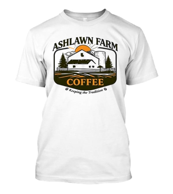 Ashlawn Farm Coffee Keeping The Tradition Vintage Farmhouse Aesthetic T-Shirt