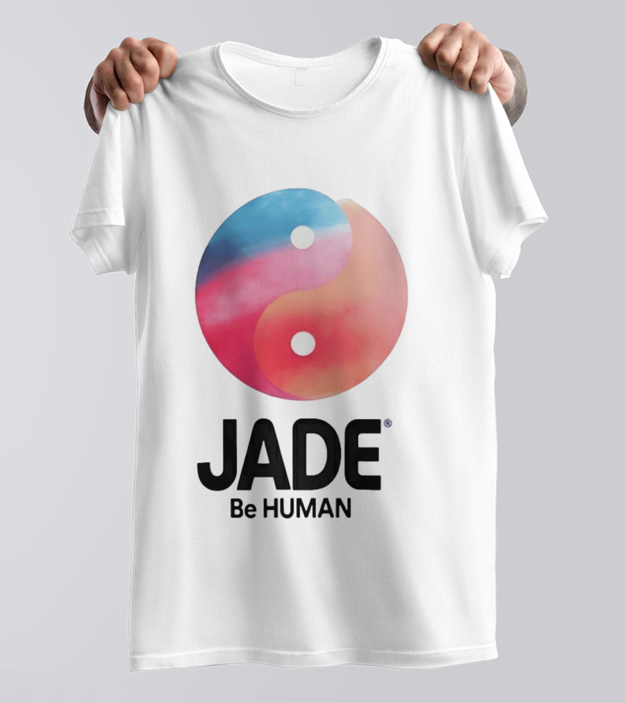 Jade Be Human Yin Yang T-Shirt