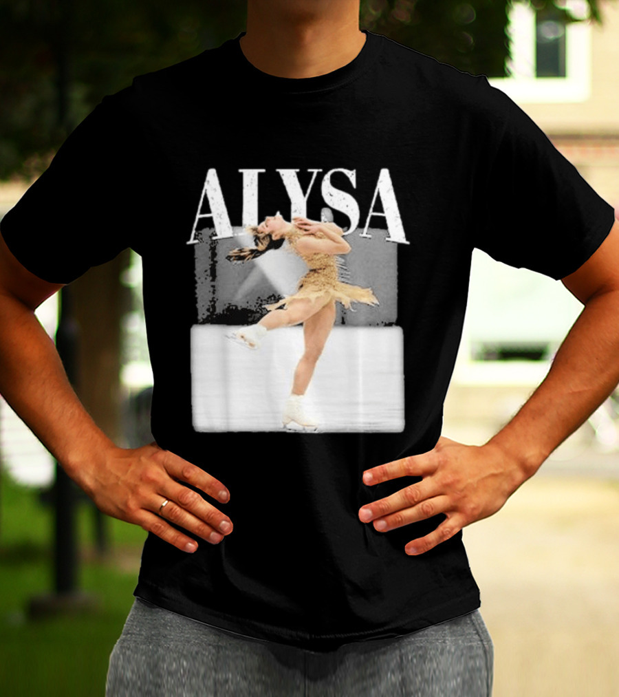Alysa USA Skating Performance Frozen Moment T-Shirt