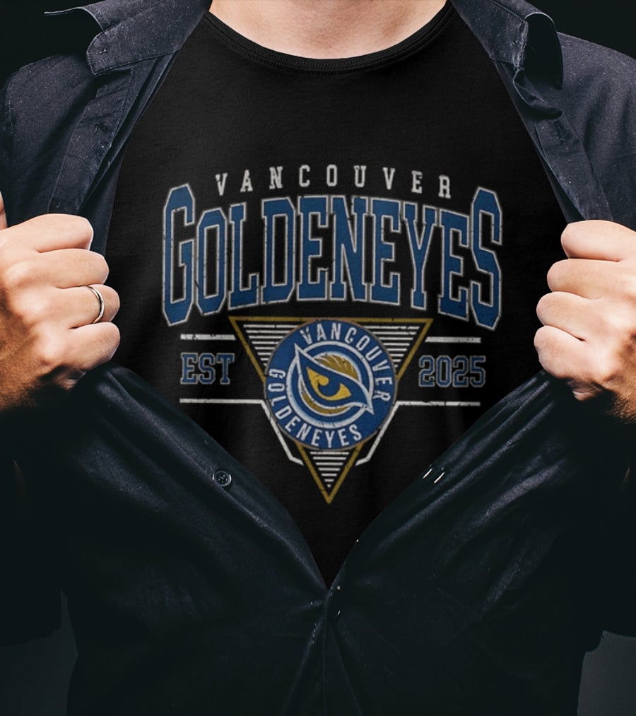 Vancouver Goldeneyes Women's Hockey Est 2025 Game Day T-Shirt