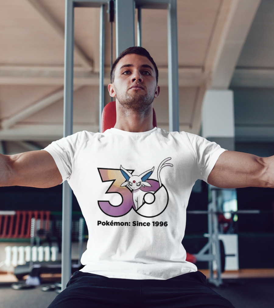 Espeon 30 Pokémon Since 1996 Anniversary Celebration T-Shirt