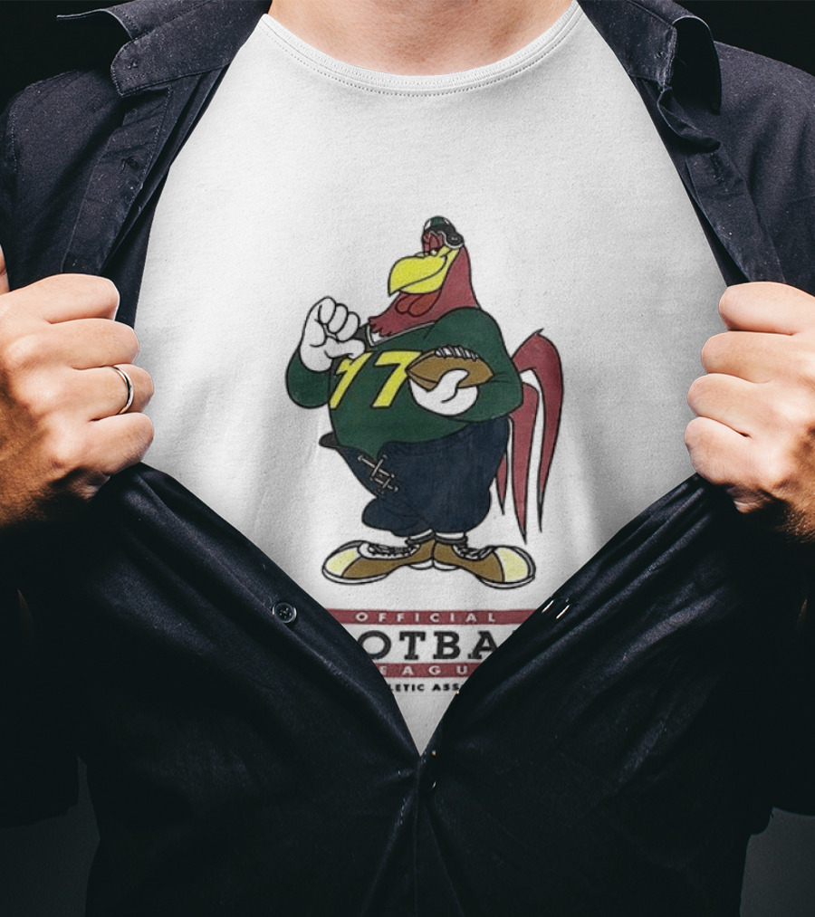 ACME Athletic Association Football League Rooster 77 T-Shirt