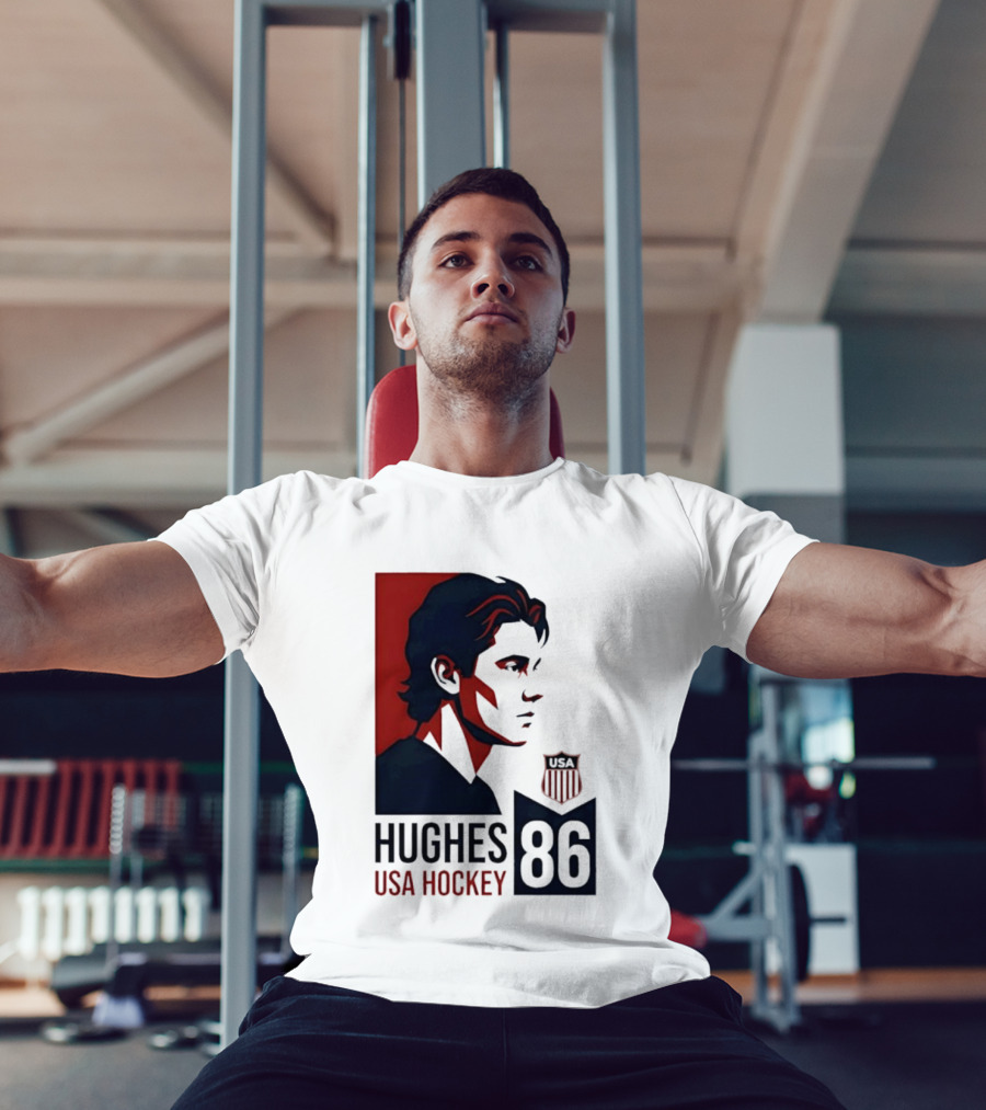 Hughes USA Hockey 86 Winter Olympic Team 2026 T-Shirt