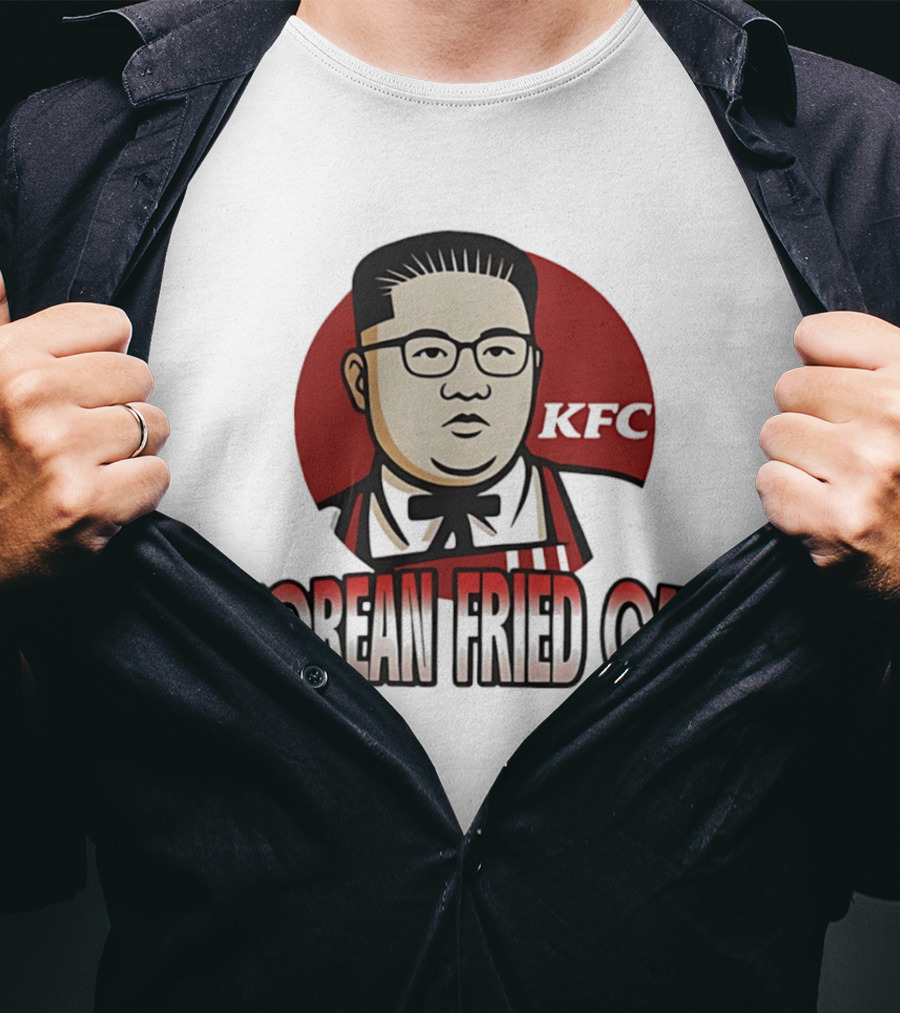 Korean Fried Cat KFC Kim Jong Un T-Shirt