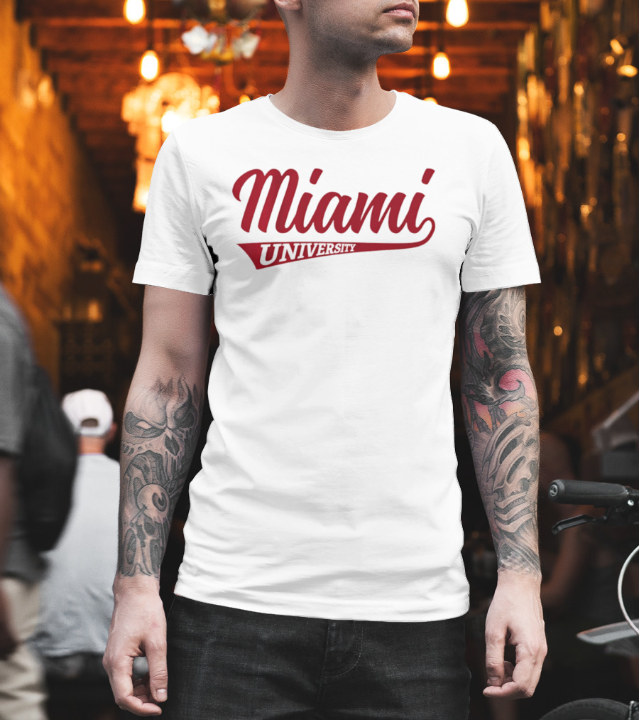 Miami University RedHawks Classic Script T-Shirt