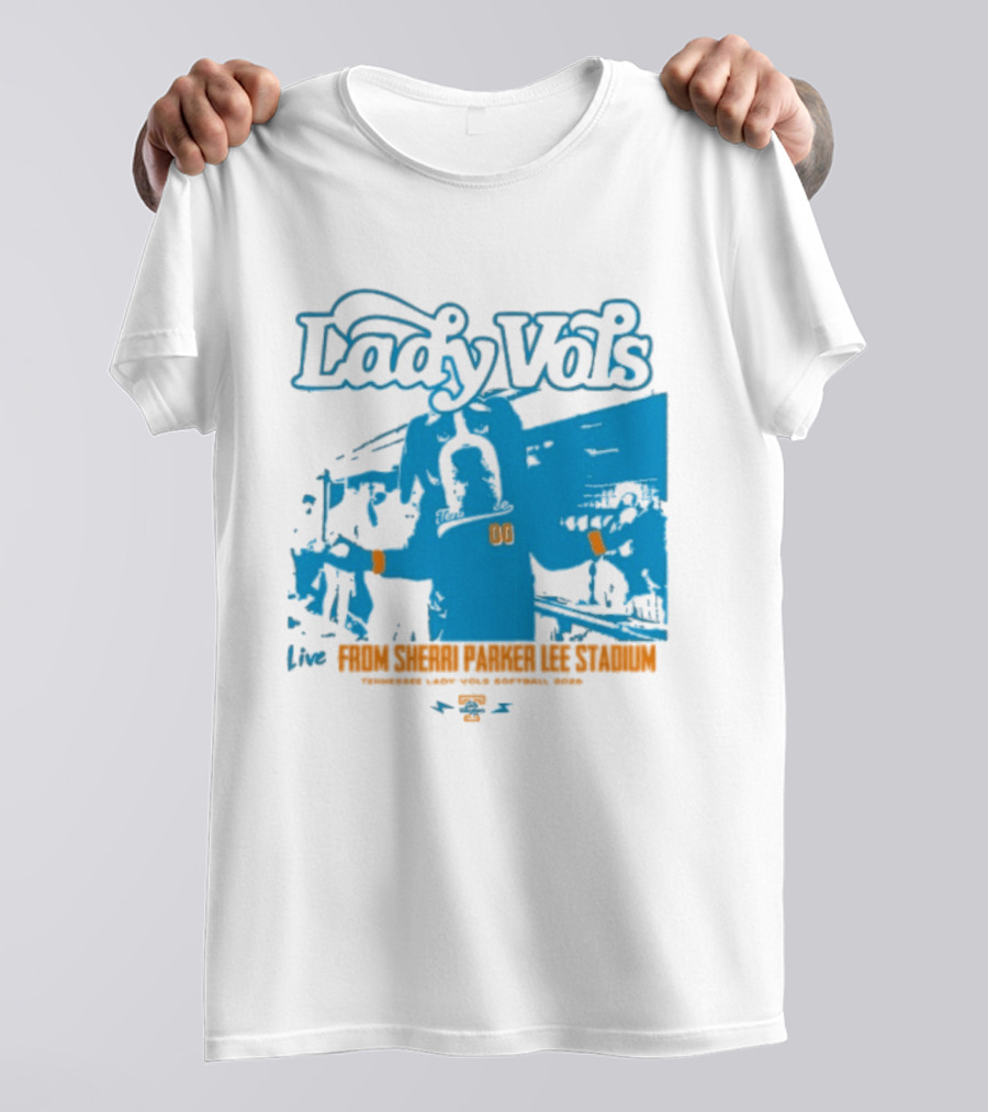 Tennessee Lady Vols Softball 2026 Sherri Parker Lee Stadium Live T-Shirt