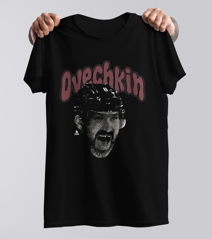 Ovechkin Big Face Washington Capitals Hockey T-Shirt