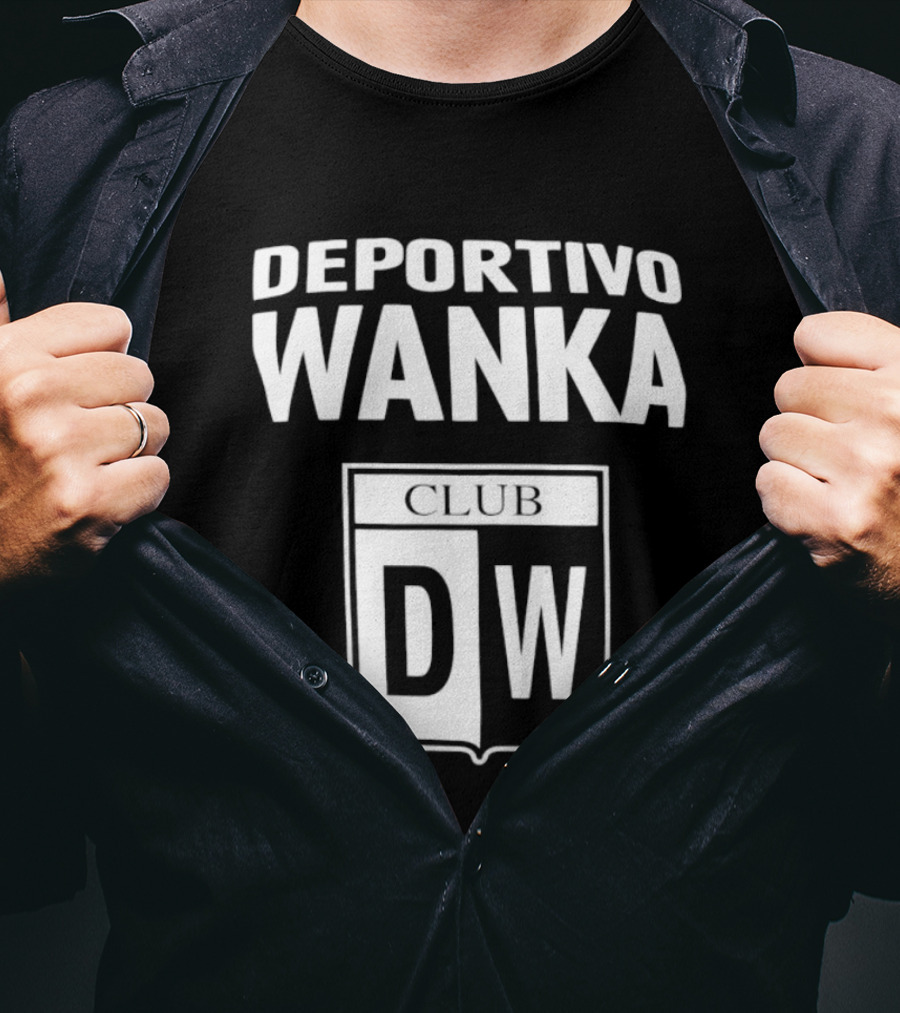 Deportivo Wanka Club DW Logo Football Team Sports T-Shirt