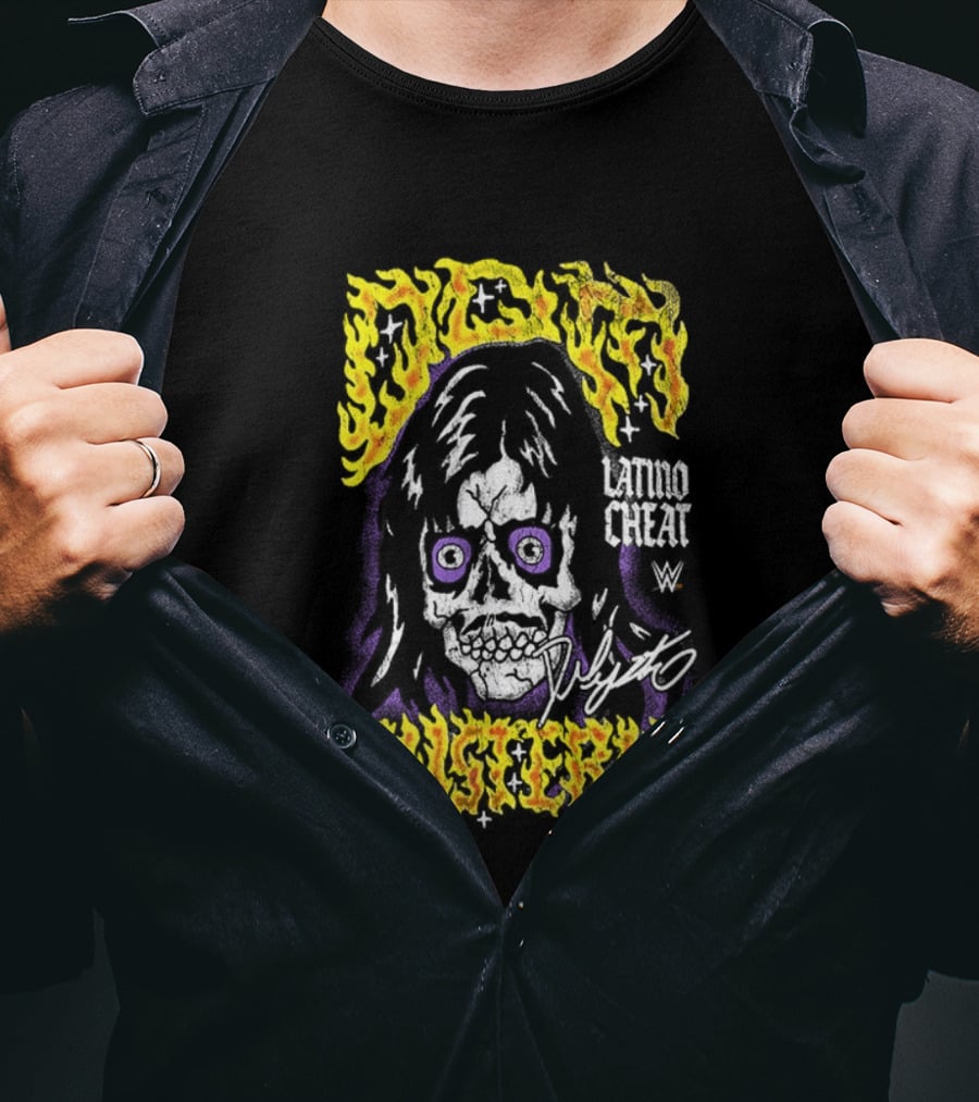 Dominik Mysterio Latino Skull Tattoo Cheat T-Shirt