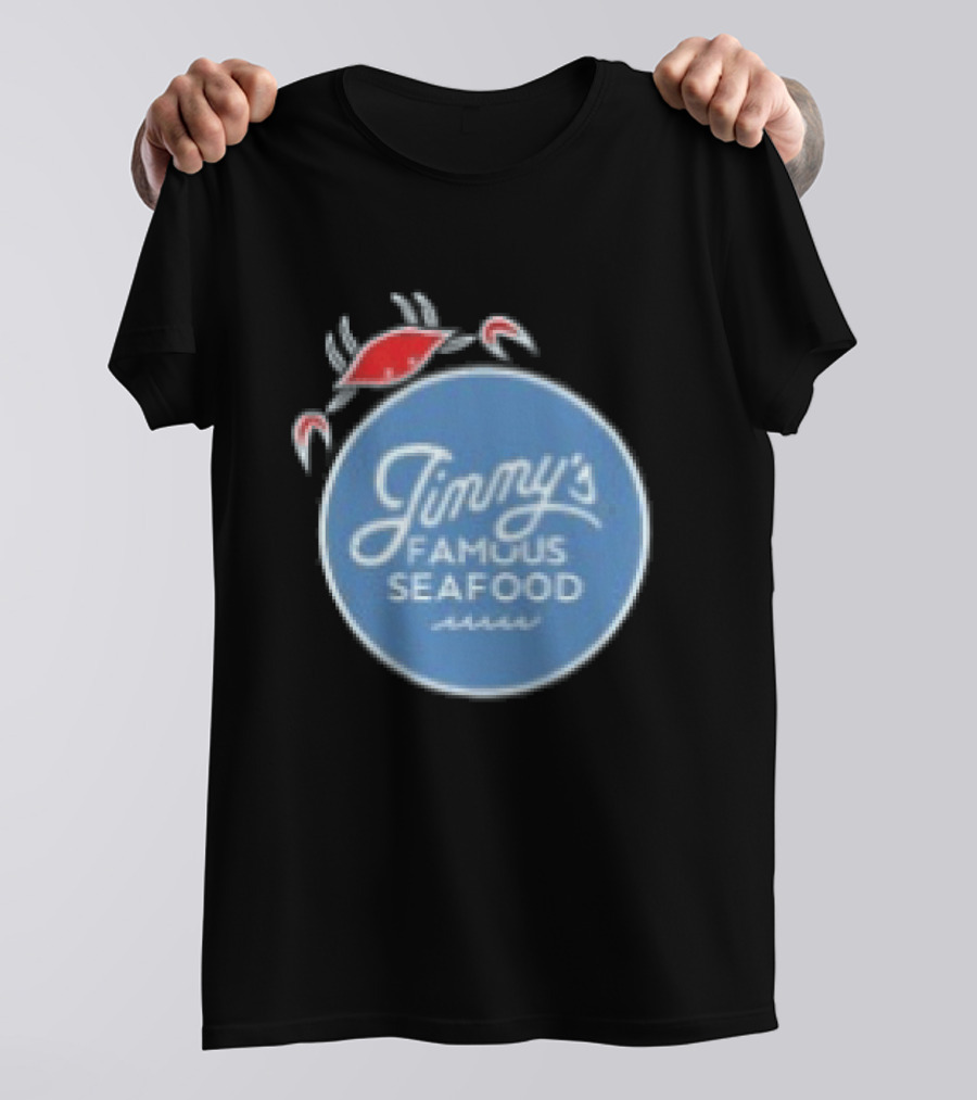 Jimmy's Famous Seafood Go Fuck Yourself Red Crab Circular Motif T-Shirt