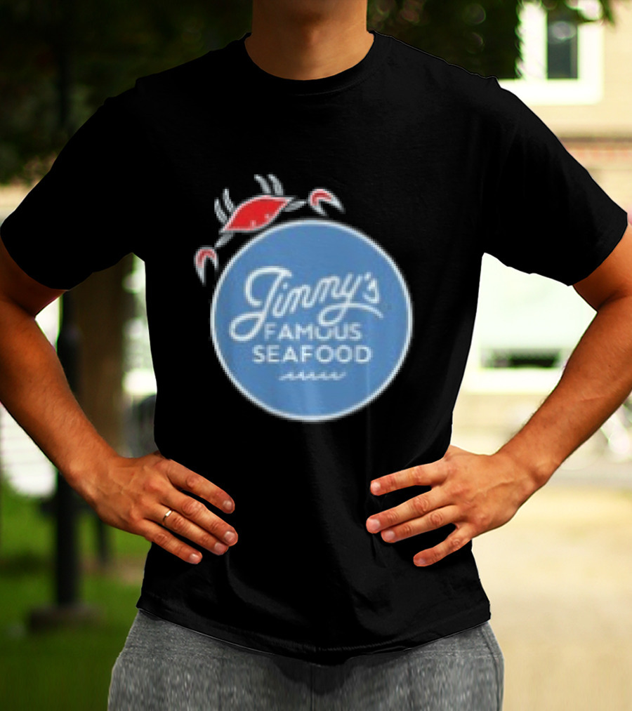 Jimmy's Famous Seafood Go Fuck Yourself Red Crab Circular Motif T-Shirt