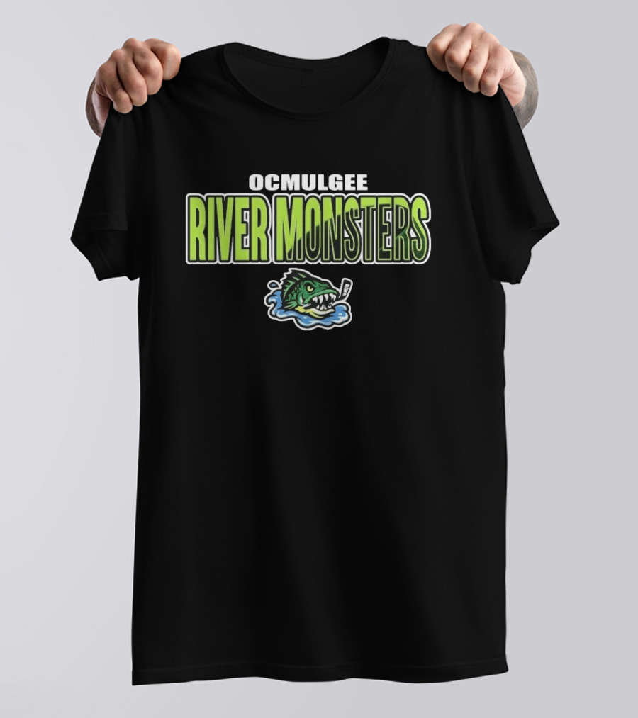 OCMULGEE RIVER MONSTERS Hockey Fish T-Shirt