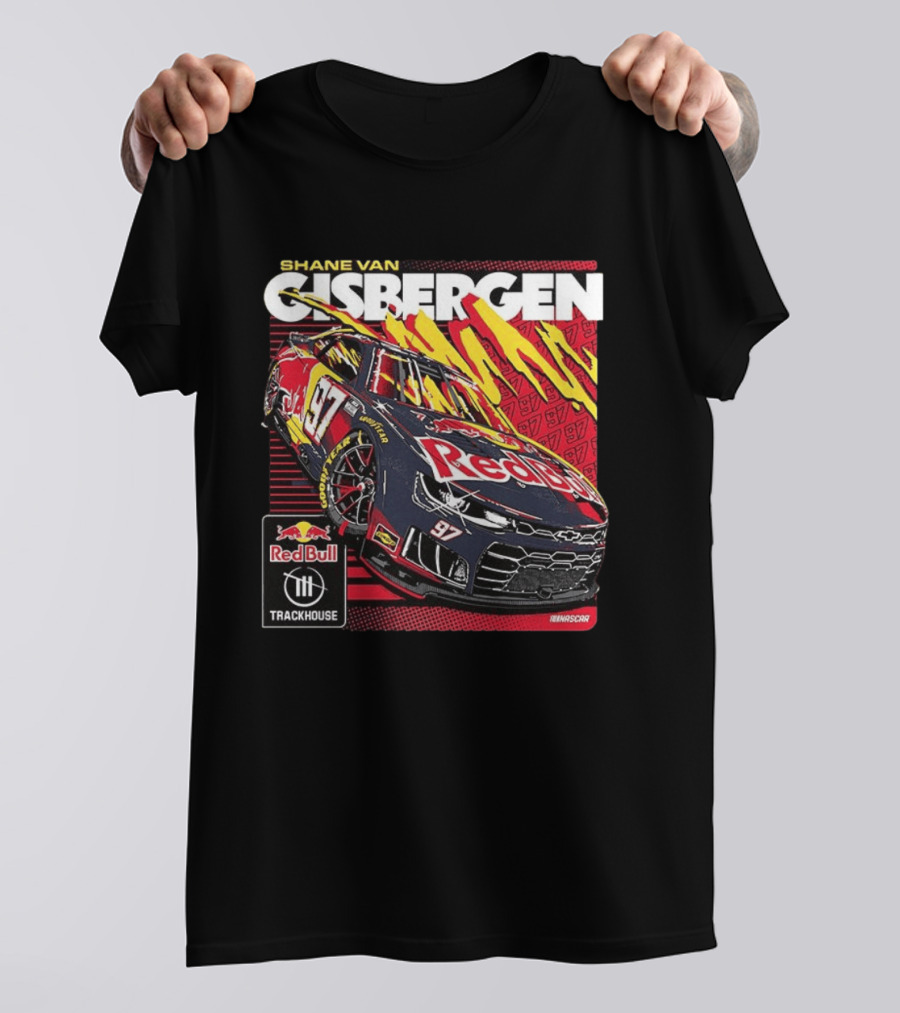 Shane Van Gisbergen 97 Red Bull Trackhouse NASCAR T-Shirt