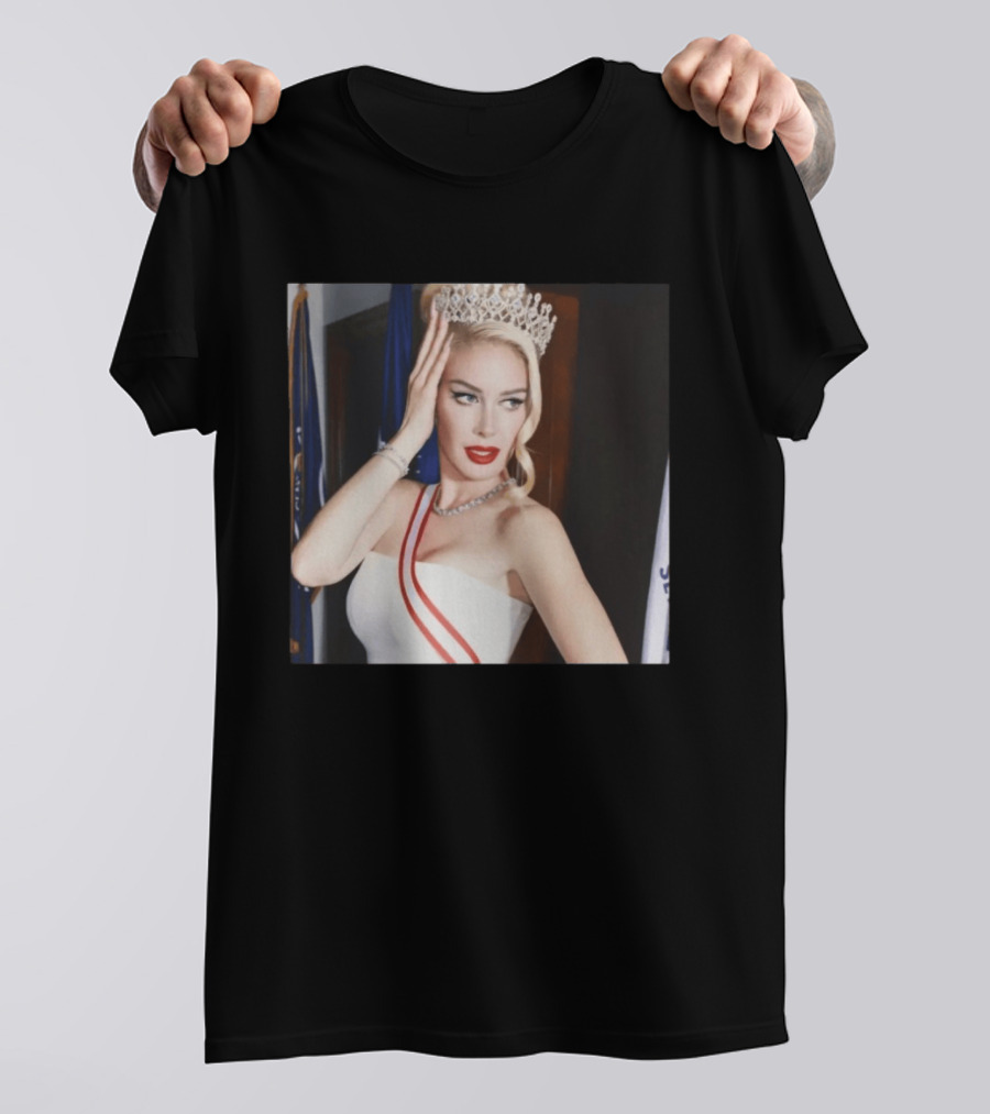 Heidi Montag Spencer Pratt Beauty Queen Crown Elegance T-Shirt