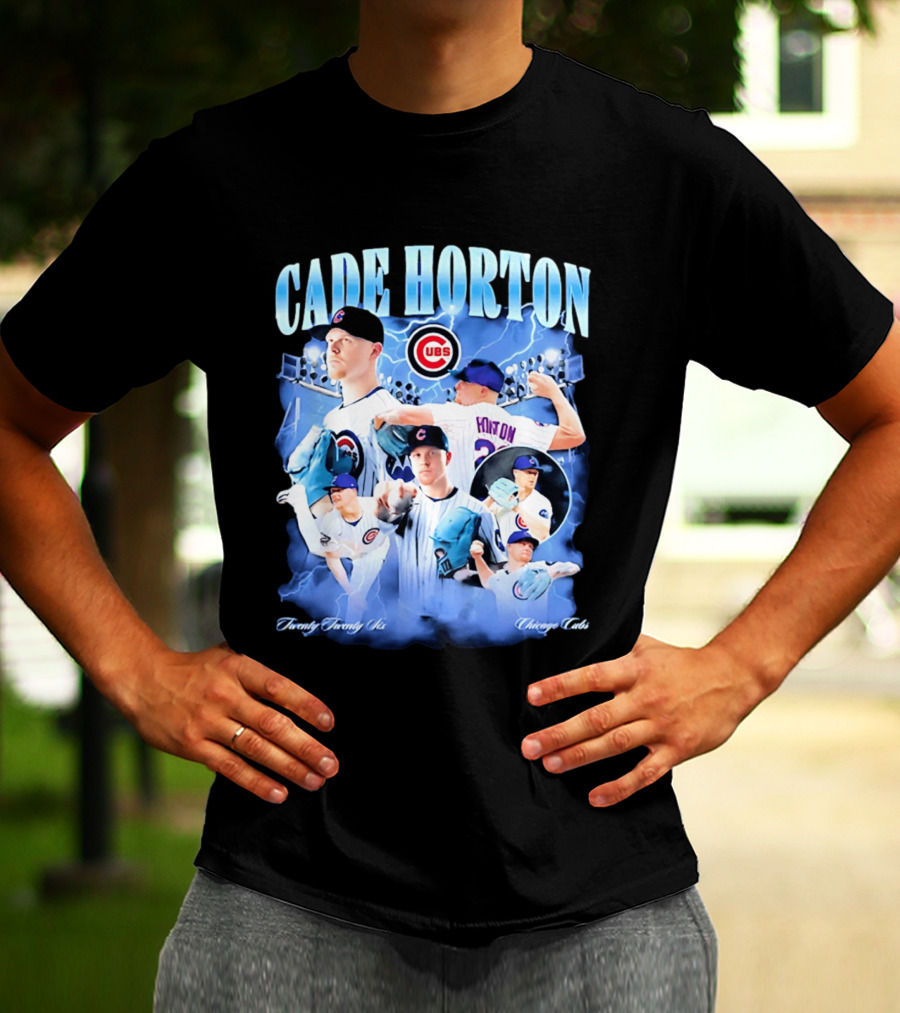 Cade Horton Chicago Cubs 2026 Twenty Twenty Six T-Shirt